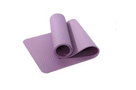 Eco Friendly Yoga Mat Soft Non-slip Foam Yoga Mat Home Fitness Mat For Meditation, Pilates Exercise, Body Training Durable Mat Size: 68in x 24in Color: Purple Cleaning Method: You can clean your cute Eco-friendly Yoga Mat once a week or whenever it is necessary. Do not use a washing machine or dryer. Method 1: Wipe the yoga mat with cloth dipped in suds or laundry powder solution. Then rinse with water and wipe off the mat a with towel or cloth. Method 2: Layout the entire yoga mat in a bathtub of warm water with approximately ½ cup vinegar for 30 minutes, the water must completely cover the yoga mat. Wipe off the yoga mat a with towel or cloth.