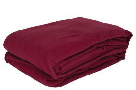 NRG DELUXE FLANNEL SHEET SET - MERLOT People come to get a massage to relax and unwind. And when they lower themselves onto the massage table, you want them to sink into luxury and softness where they can momentarily forget the cares of the world. That's what high quality NRG flannel sheets can do to elevate your practice and give clients yet another reason to book their next appointment on the spot! These soft and comfortable sheets are: - Made from 100% cotton, then double brushed for added softness and comfort. - Our durable, medium-weight flannel makes these sheets perfect for all seasons. - Exceptional value and quality delivering the durability you need. - 200 thread count - 142 GSM Do not bleach. Specifically designed for professional massage tables. Made from 100% cotton, then double brushed for added softness and comfort. 63"W x 100"L Note: actual fabric color may vary due to computer monitor accuracy. Masssage Sheet Set Includes: 1 Fitted Massage Sheet (77" x 36" x 7") 1 Flat Massage Sheet (100" x 63") 1 Crescent Cover (13" x 13" x 5") Mix and Match your massage table linens to create a color scheme that works with your room.