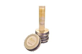 Tranquility Lip Balm Our tranquility blend has a warm, rich, resinous aroma, with qualities to calm the mind, bring tranquility, grounding while supporting reflection and introspection. Ingredients: Sweet Almond Oil with the Essential Oils Frankincense, Orange, Cedarwood, and Myrrh.