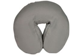 NRG FACE CRADLE COVER MICROFIBER STONE Give your clients the ultimate massage experience with these Microfiber Massage Face Rest Covers. Made from 100% Double Brushed Polyester, these light weight, soft as silk covers are wrinkle resistant right out of the dryer and resist pilling. 13" length x 13" width x 6" height. Contains 1 Massage Face Rest Cover. Mix and Match your table linens to create a color scheme that works with your room.