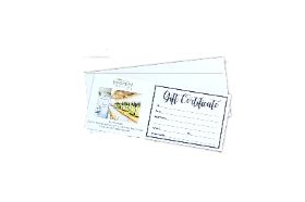 In-Store Gift Certificate These are Gift Certificates so you can give the gift of wellness for purchase. Redeemable in our retail store. Perfect for giving family, friends, clients the opportunity to purchase self-care and massage products for our retail store. And we have so many wonderful items!!! Each Certificates comes with a standard #10 envelope.
