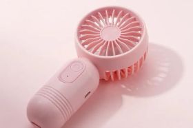 Handheld Mini Fan Travel Fan, Mini Fan, Portable Handheld Small Fan USB Charging High Wind Mute Personal Fan Cute Hand Held Fan Outdoor Air Conditioner