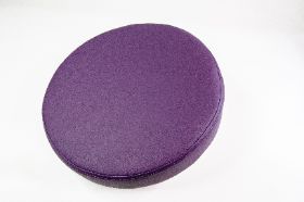 NRG ROLLING STOOL W/ REMOVABLE BACKREST, PURPLE Our Deluxe NRG Rolling Stool makes seated work so much more comfortable without emptying your pocket! Changing the chair height is as simple as pressing a lever - and you can do it while seated! Makes giving a seated massage or reflexology much easier. The rugged construction and pneumatic controls are designed for years of service. Dimensions: Adjustable Height ranges from 19" to 25" from the ground up Seat diameter measures 15" Base diameter is 21" Features: Removable back support 3" of padding in the seat 5-wheel base Working weight of 350 lbs Durable, long lasting vinyl in your choice of colors Cleaning Instructions: Use soap and water Wipe off to dry