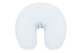 NRG PREMIUM MICROFBR FACE REST COVER, WHITE. Give your clients the ultimate massage experience with these Microfiber Massage Face Rest Covers. Made from 100% Double Brushed Polyester, these light weight, soft as silk covers are wrinkle resistant right out of the dryer and resist pilling. 13" length x 13" width x 6" height. Contains 1 Massage Face Rest Cover.