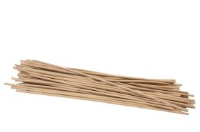 Natural Rattan Wood Sticks Every aroma diffuser stick is 10 inches in length and 3 mm in diameter, they are in just fine sizes for putting into diffuser bottles. Natural Wood Sticks: These wood sticks are made of Indonesia wild rattan, which is porous and lightweight, and they have been processes by drying treatment, safe to use for a long time. Porous Diffuse Stick: The aroma of the essential oil will volatilize through these porous diffuser sticks to release the aroma for better absorption and diffusion of oil. Versatile Usage: Reed diffuser sticks can not only help you to release the aroma of your essential oil or liquid aroma jars, but also helps to create a natural relaxing aroma.